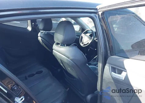 2014 Hyundai Veloster Turbo W/Black from USA, damaged, VIN KMHTC6AE1EU189416